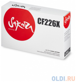 Картридж Sakura CF226X для HP LaserJet Pro m402d/402dn/M402n/402dw/MFP M426DW/426fdn/426fdw черный 9000стр SACF226X 