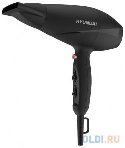 Фен Hyundai H  HDI0750 2200Вт черный/черный