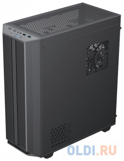 GameMax Корпус Precision COC Black (T808) (ATX  Черн 2*USB 3 0 Зак стекло 1*120мм+ без БП)