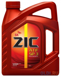 Cинтетическое трансмиссионное масло ZIC ATF SP 3 4 л 