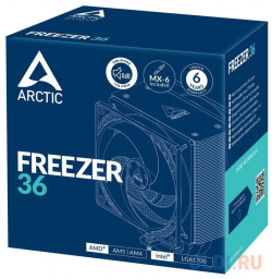 Вентилятор для процессора Arctic Cooling Freezer 36  Retail (Intel: LGA 1851 1700 AMD: AM5 AM4) (ACFRE00121A) ACFRE00121A