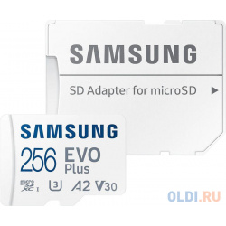 Карта памяти microSDXC 256Gb Samsung EVO PLUS MB MC256KA/KR 