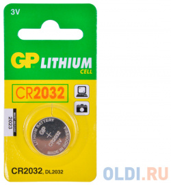 Элемент питания GP CR2032 C1 (для биоса мат  плат) 454101