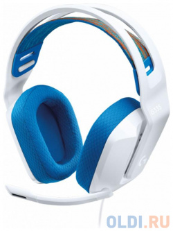 Игровая гарнитура проводная Logitech G335 Wired Gaming Headset белый 981 001018 