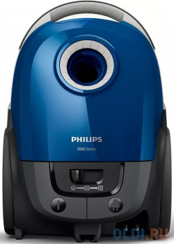 Пылесос Philips/ Philips  безмешковый мощность 900 Вт Насадка TriActive объем пылесборника 1 5 л цвет синий XD3110/09