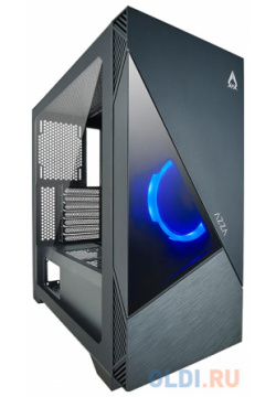 Корпус Azza Eclipse черный без БП ATX 9x120mm 5x140mm 2xUSB2 0 1xUSB3 audio bott PSU CSAZ 440 