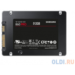 SSD накопитель Samsung MZ 76P512BW 512 Gb SATA III