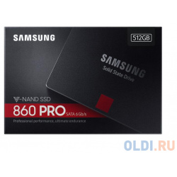 SSD накопитель Samsung MZ 76P512BW 512 Gb SATA III