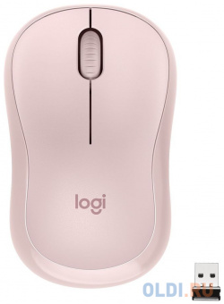 Мышь беспроводная Logitech M220 розовый USB + радиоканал 910 006129 