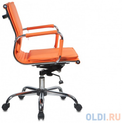 Кресло Buro CH 993 Low/orange низкая спинка искусственная кожа оранжевый Бюрократ