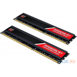 Оперативная память для компьютера AMD R7 Performance Series Black Gaming Memory DIMM 32Gb DDR4 2666MHz R7S432G2606U2K 