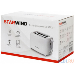 Тостер StarWind ST7001 белый