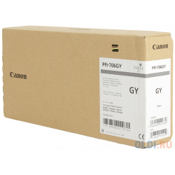 Картридж Canon PFI 706 GY для iPF8300S 8400 9400S 9400 серый 6690B001 