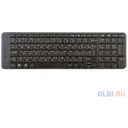 Комплект клавиатура+мышь Logitech MK220 черный USB 920 003169