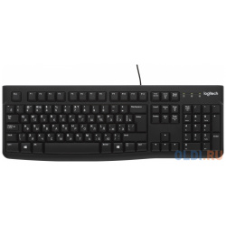 920 002522) Клавиатура Logitech Keyboard K120 For Business Black USB 920 002522/920 002583