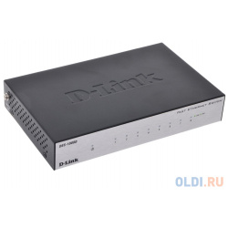 Коммутатор D Link DES 1008D/L2B Неуправляемый с 8 портами 10/100Base TX 1008D/L2A 