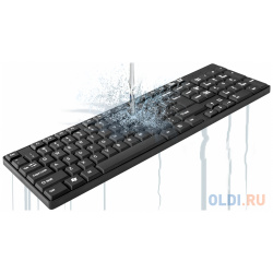 Проводная клавиатура DEFENDER Accent SB 720 RU черный компактная 45720