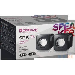 Колонки DEFENDER SPK 35 (2 0  5 Вт питание от USB) 65635