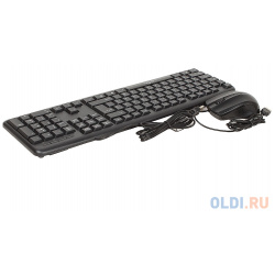 Клавиатура + мышь Oklick 600M клав:черный мышь:черный USB MK 5330