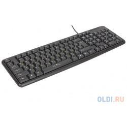 Клавиатура Oklick 130M black USB 337077 проводная