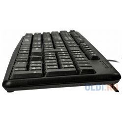 Клавиатура Oklick 130M black USB 337077