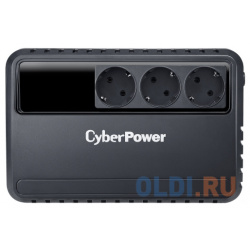 ИБП CyberPower BU725E 725VA/390W (3 EURO) 