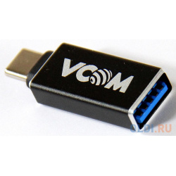 Переходник Type C USB 3 0 VCOM Telecom CA431M черный 