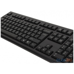 Клавиатура A4Tech KR 85 black USB  проводная 104 клавиши