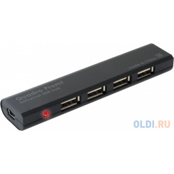 Универсальный USB разветвитель Quadro Promt 2 0  4 порта Defender 83200
