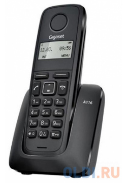 Телефон Gigaset A116 Black (DECT) S30852 H2801 S301 