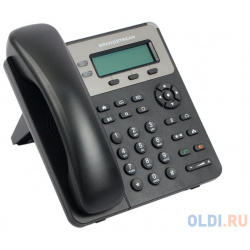 Телефон IP Grandstream GXP 1620 2 линии SIP аккаунта 2x10/100Mbps LCD (Аналог телефона VoIP Yealink T21 E2  линии)