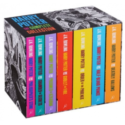 Harry Potter  The Complete Collection (комплект из 7 книг) Bloomsbury 978 1 4088 9865 9