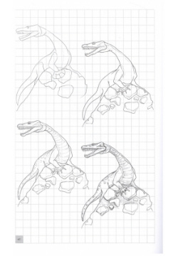 Творческий курс по рисованию  Динозавры и их друзья ООО "Издательство Астрель" 978 5 17 157662 2