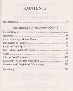 The Bridges of Madison County Антология 978 5 907097 09 4