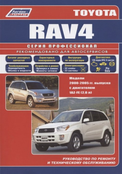 Toyota RAV4  Модели 2000 2005 гг выпуска с двигателем 1AZ FE (2 0 л )