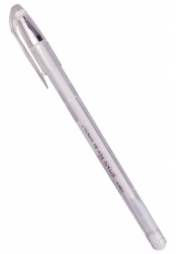 Ручка гелевая "Hi Jell Pastel" пастель белая  0 8мм