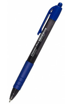 Ручка шариковая авт  синяя "Classic Pro" 0 7мм корпус ассорти