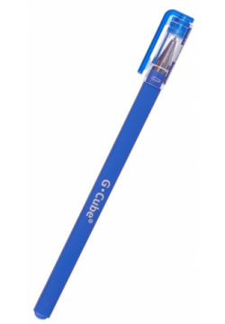 Ручка гелевая синяя «G Cube» 