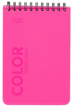 Блокнот «Neon pink»  клетка 50 листов А6