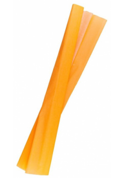 Гофрированная бумага «Неоновый оранжевый»  50 х 250 см