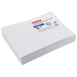 Конверты чистые С5  отрывная лента 100 штук Комплект белых конвертов формата