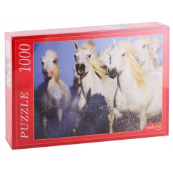 Пазл «Белые лошади»  1000 деталей