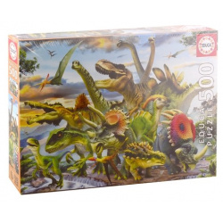 Пазл "Динозавры"  500 деталей