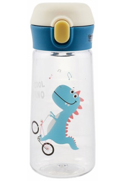 Бутылка Динозаврик Dino (пластик) (350мл) 