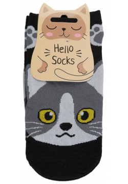 Носки Hello Socks Котики и лапки (36 39) (текстиль) 