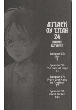 Attack On Titan  Volume 24 Kodansha Comics 978 1 63236 535 4