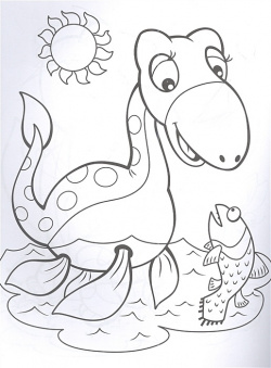 Моя любимая раскраска  Динозаврики Книжный дом 978 985 17 2445 7
