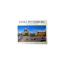Альбом  Панорама Санкт Петербурга и пригороды 128 страниц твердый переплет немецкий язык Медный всадник 978 5 93893 514 3