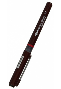 Ручка для черчения «Tikky Graphic»  Rotring 0 7 мм чёрная капиллярная