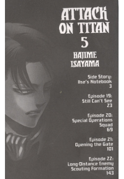 Attack on Titan 5 Kodansha Comics 978 1 61262 254